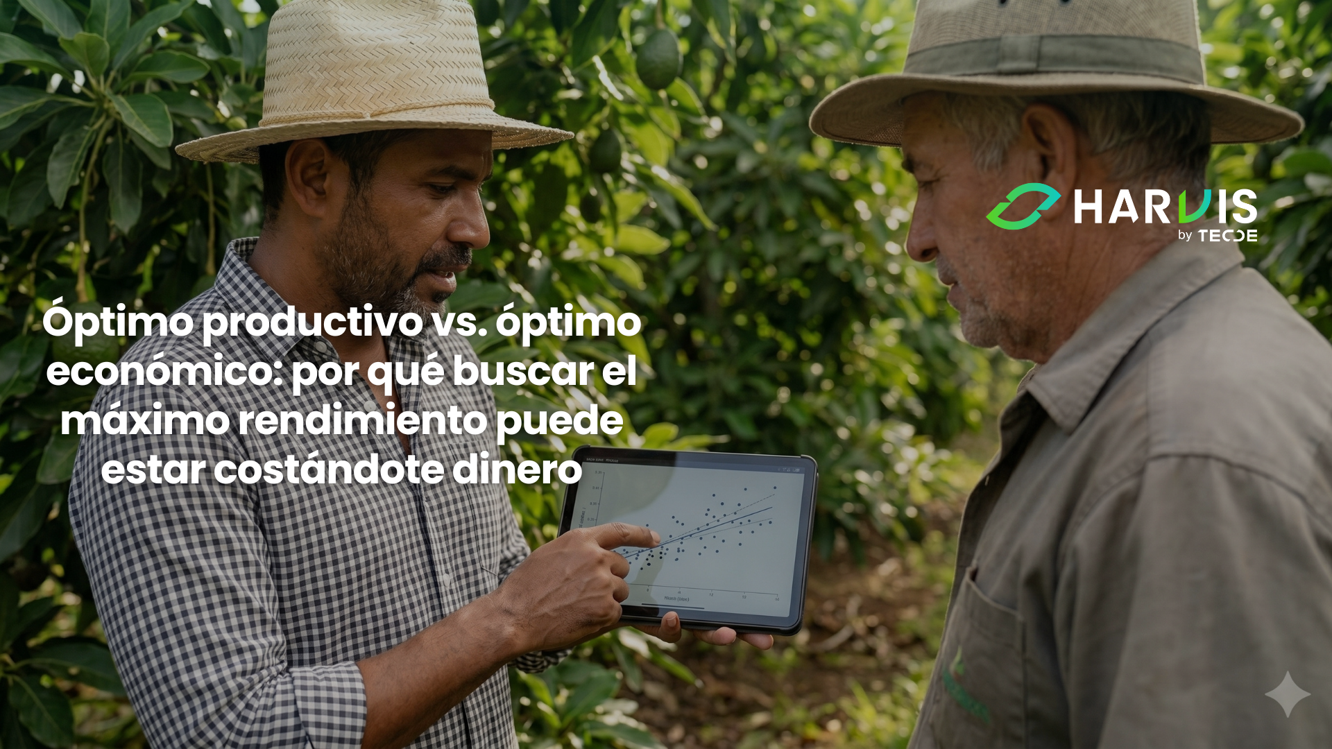 Óptimo productivo vs. óptimo económico: por qué buscar el máximo rendimiento puede estar costándote dinero