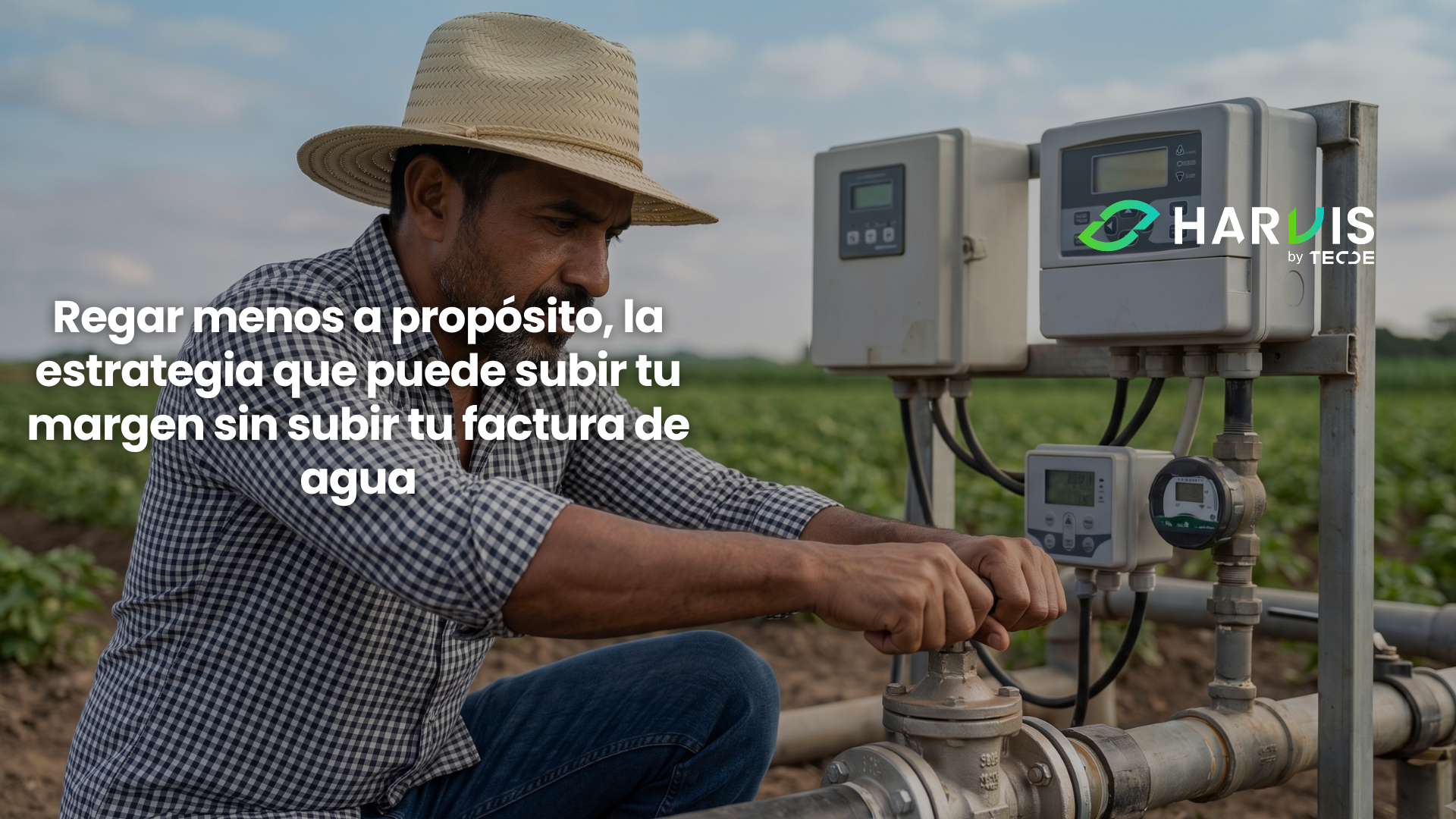 Regar menos a propósito, la estrategia que puede subir tu margen sin subir tu factura de agua