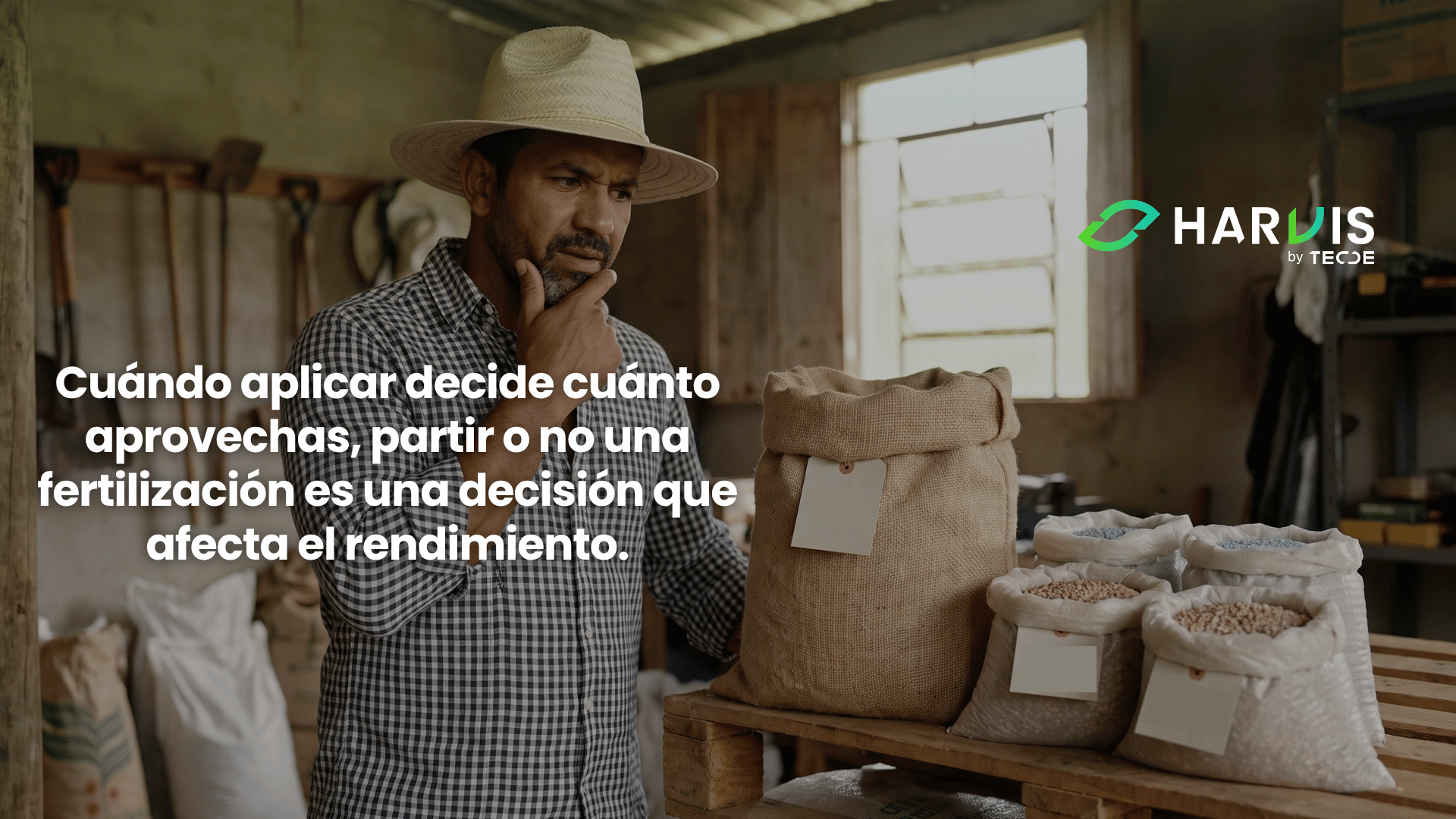 Cuándo aplicar decide cuánto aprovechas, partir o no una fertilización es una decisión que afecta el rendimiento.
